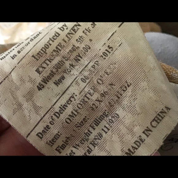 Comforter gold, cream tones - Picture 4 of 5